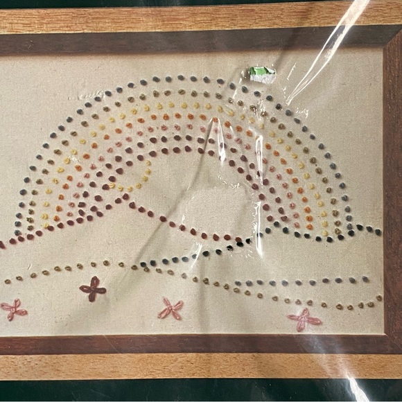 Candlewicking Kits 2 Cornucopia And Rainbow Fits 5 X 7 Frame Needlemagic USA NEW - Picture 3 of 10